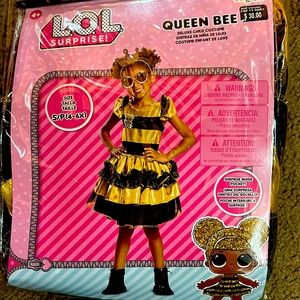 New LOL surprise Queen bee costume (4-6x)